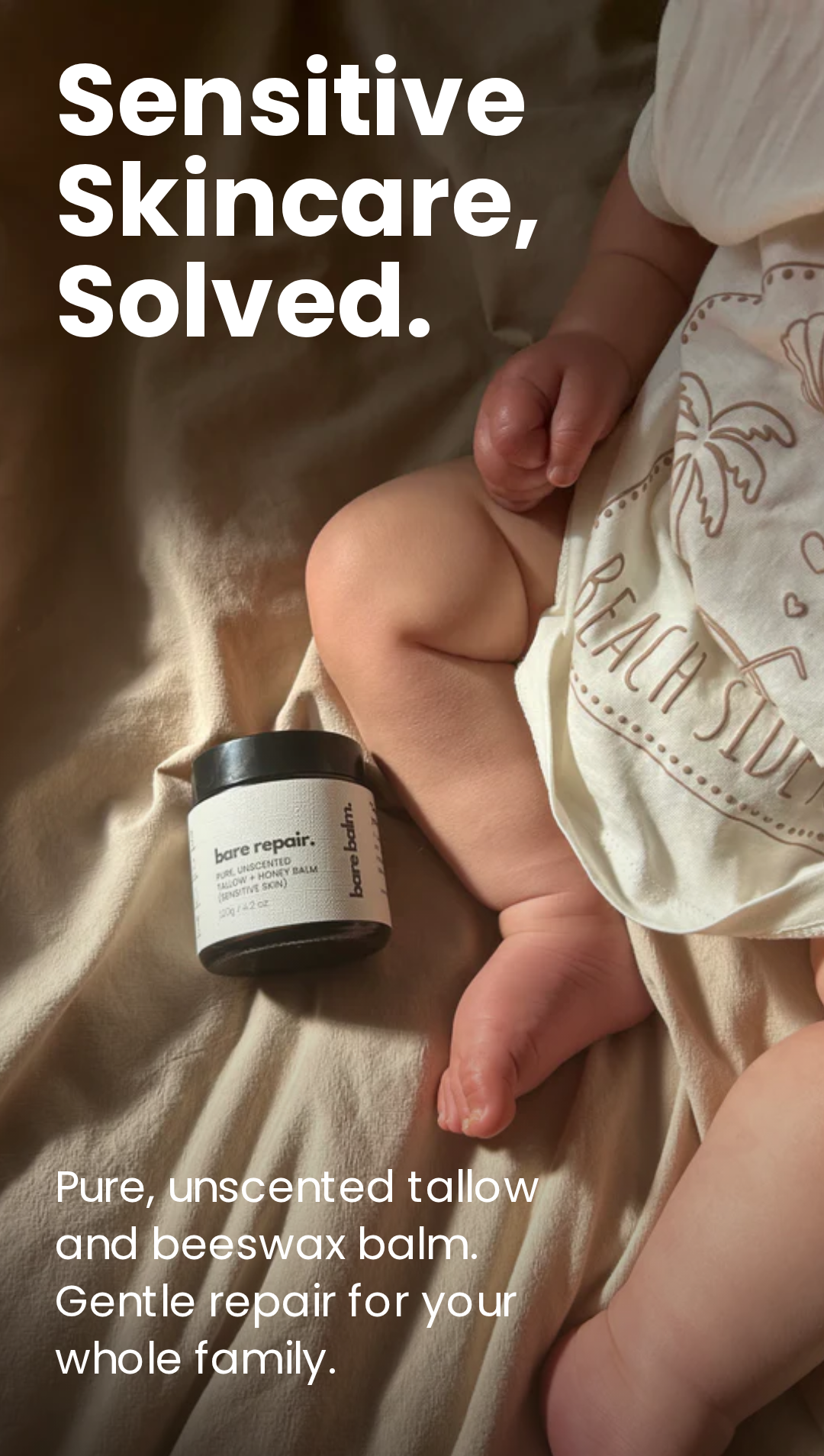 Bare Repair - Pure, Unscented Healing Balm